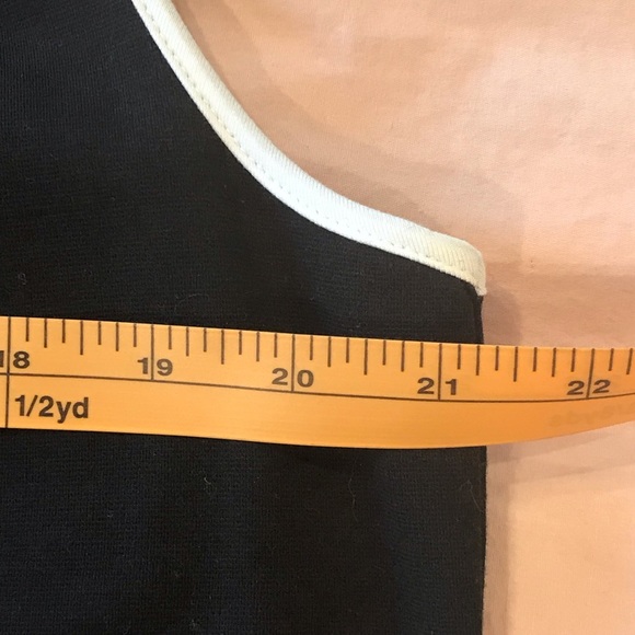 Talbots Scallop Keyhole Neck Jersey Sleeveless Top - Picture 10 of 11